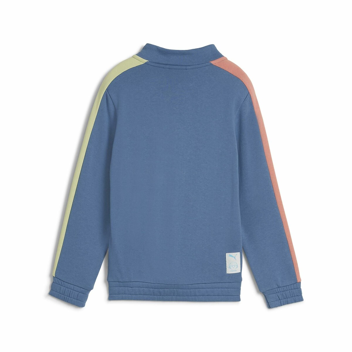 Sweat zippé en molleton bleu, PUMA
