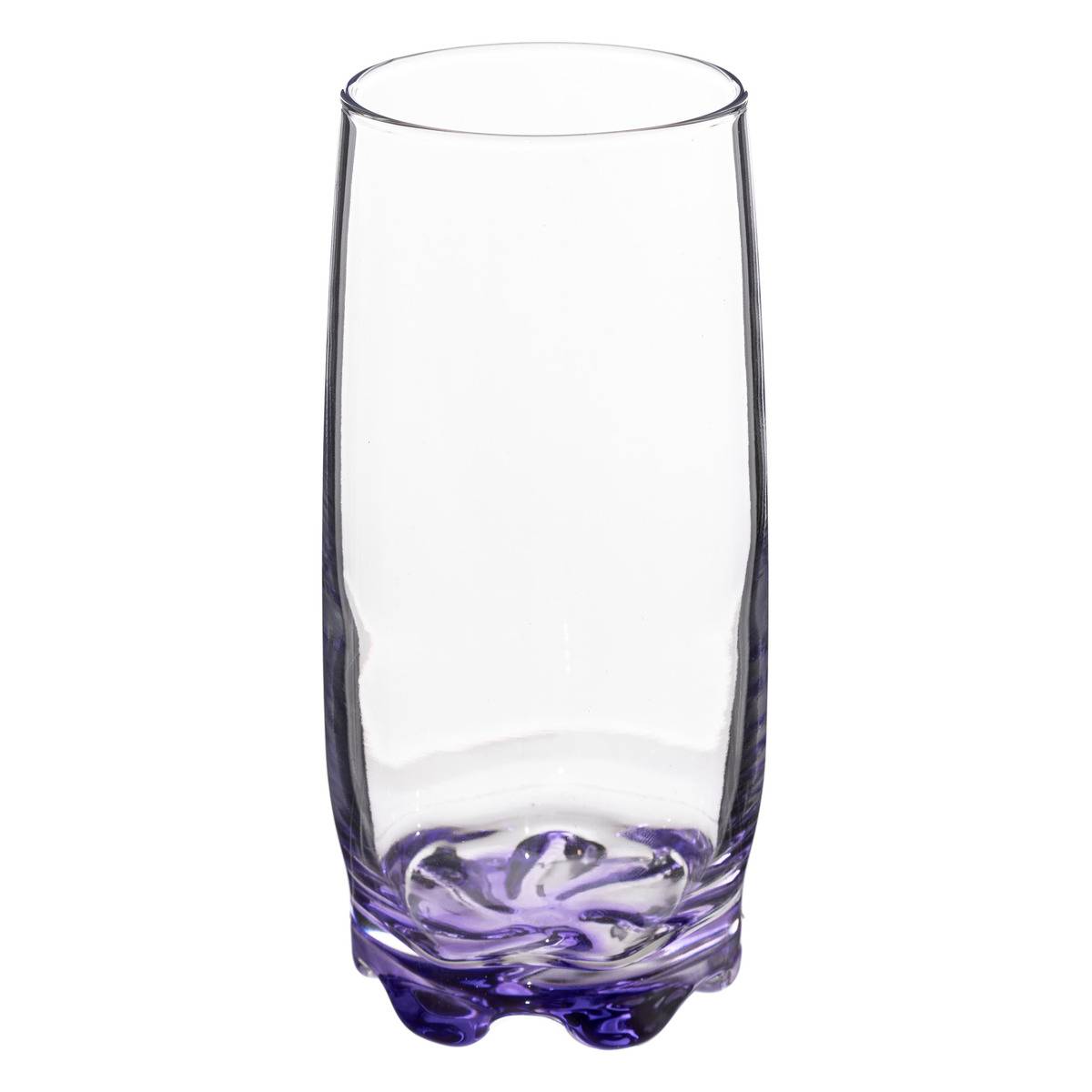 Lot de 6 verres hauts en verre TIN'EAU multicolore, SECRET DE GOURMET