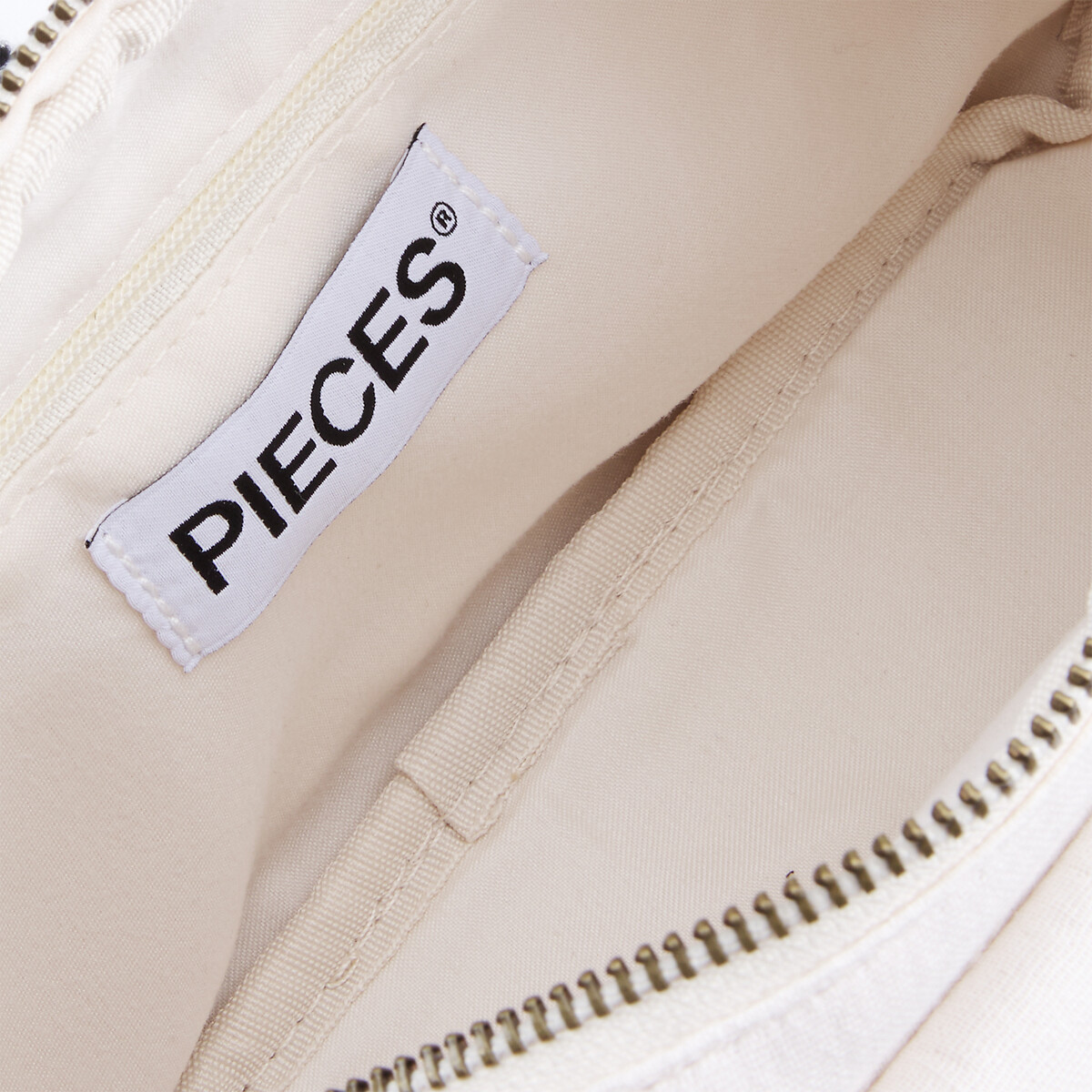 Sac à main bandoulière Joline ecru, PIECES