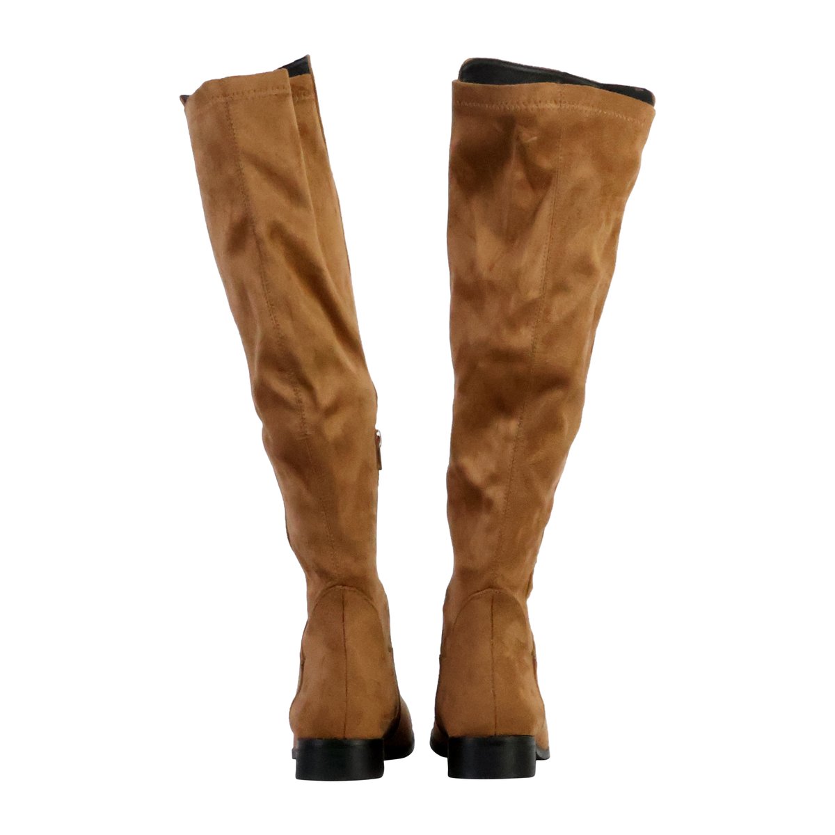 Bottes à Zip beige, THE DIVINE FACTORY