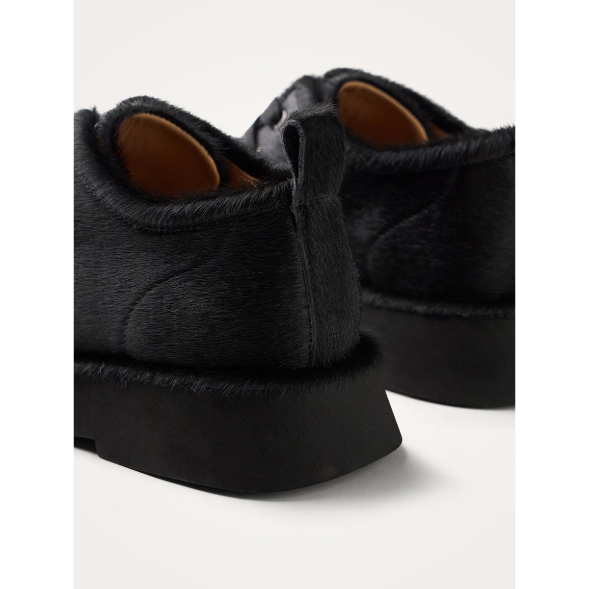 Derbies à plateau avec semelle épaisse MASON Lace noir, VANESSA WU