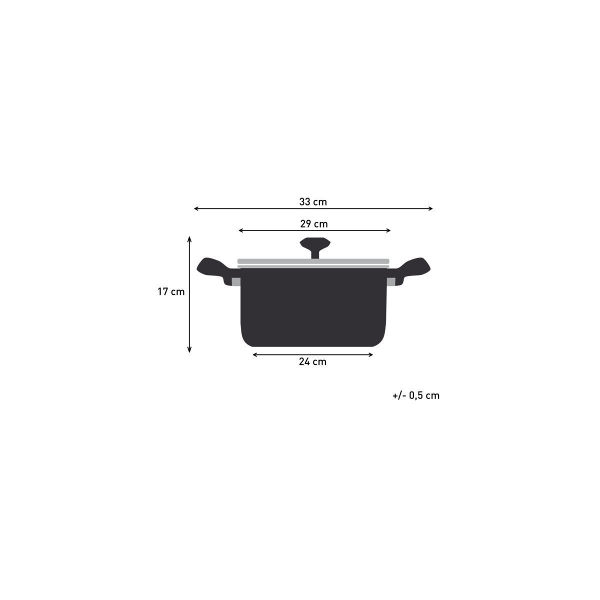 Cocotte ELEGANCE 24cm Vert Forest vert, TEFAL