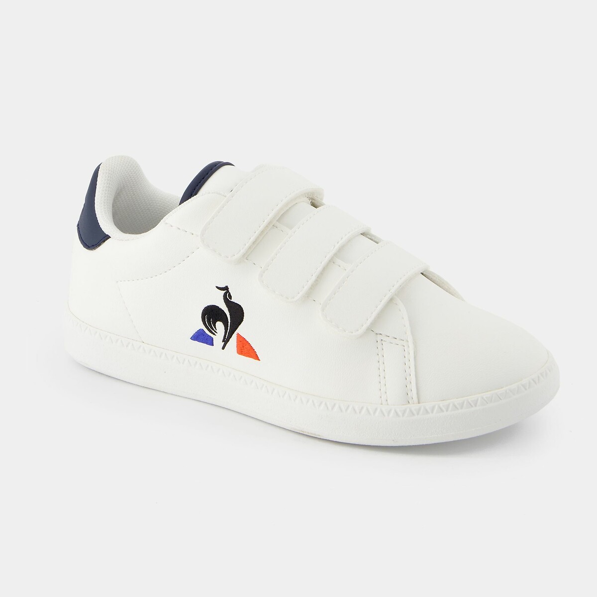 Kids Courtset 2 Trainers white/navy blue, LE COQ SPORTIF