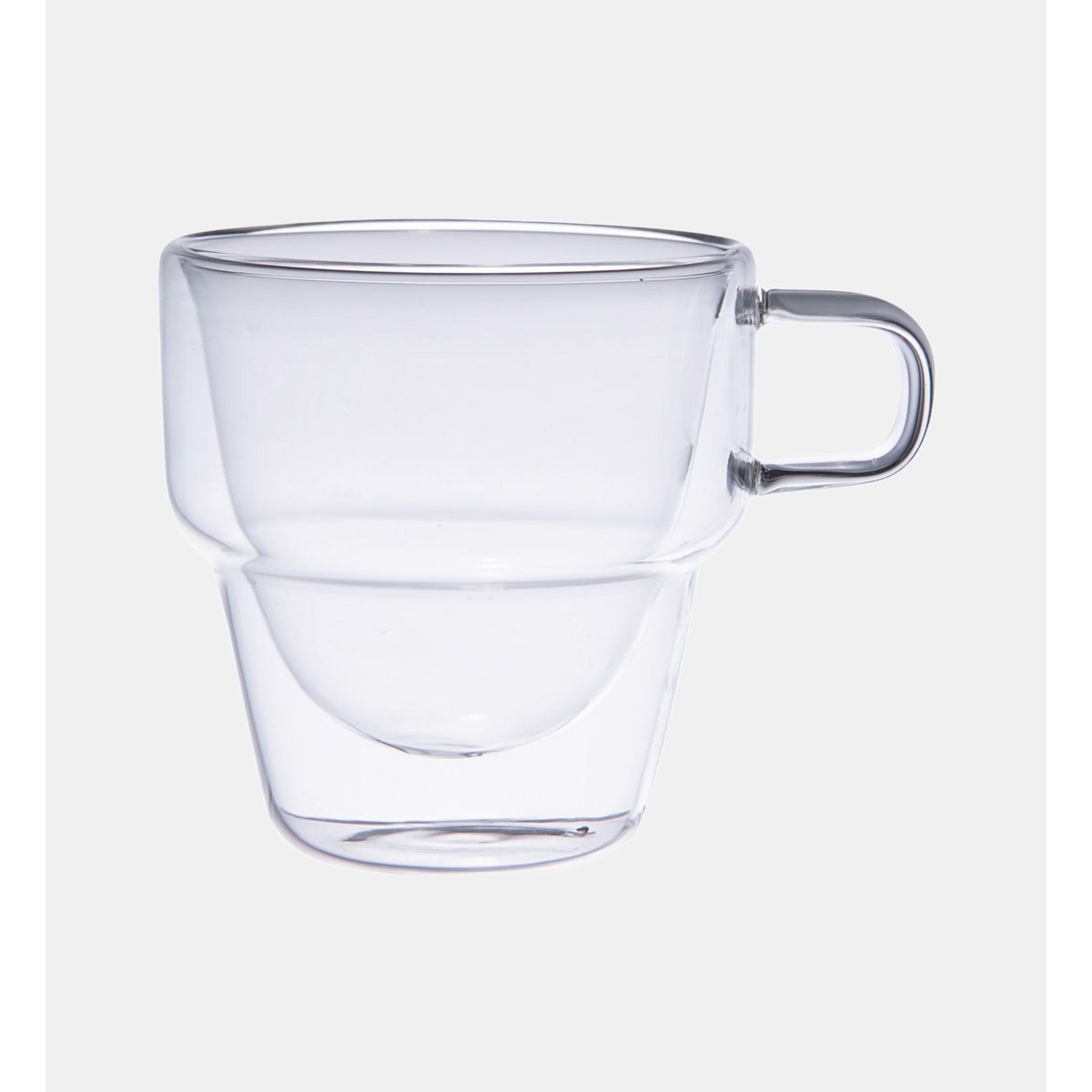 Lot de 6 tasses à café transparent, TABLE PASSION