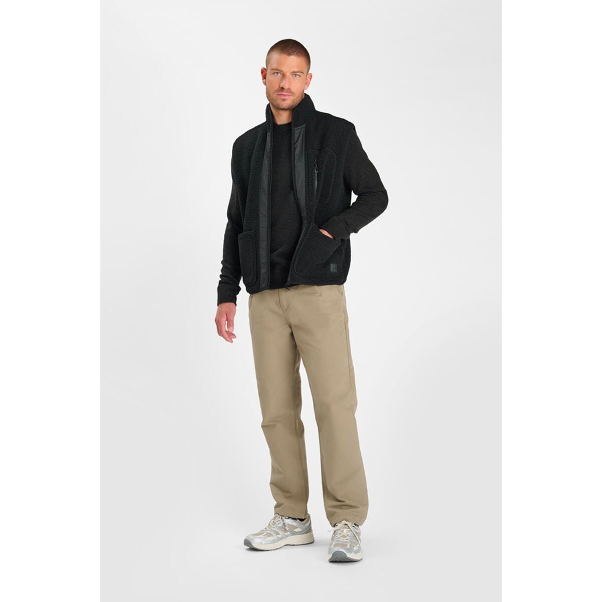 Veste sans manches VELOS black, LE TEMPS DES CERISES