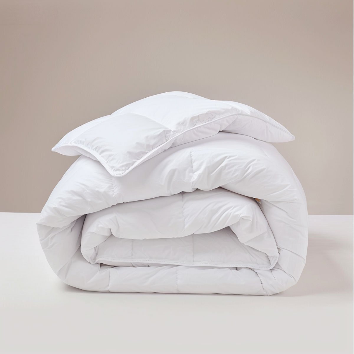 Couette Plumettes et Duvet - CHAUDE blanc, TOISON D OR