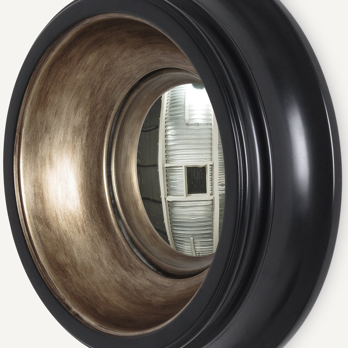 Miroir de sorcière rond diamètre 26,5 cm, Samantha doré, AM.PM