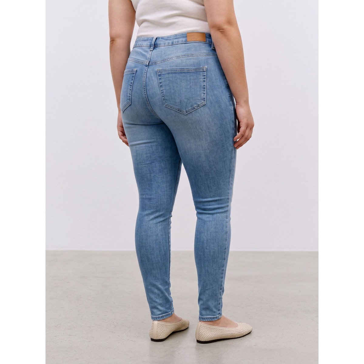 Jean Skinny medium blue denim 1, VERO MODA