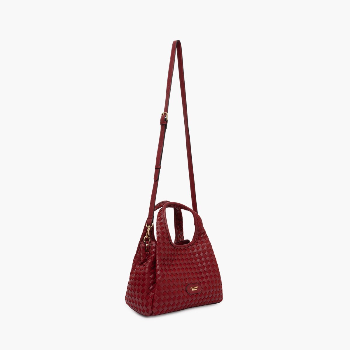 Sac Shopper M Talaya doré,rouge, LOLLIPOPS