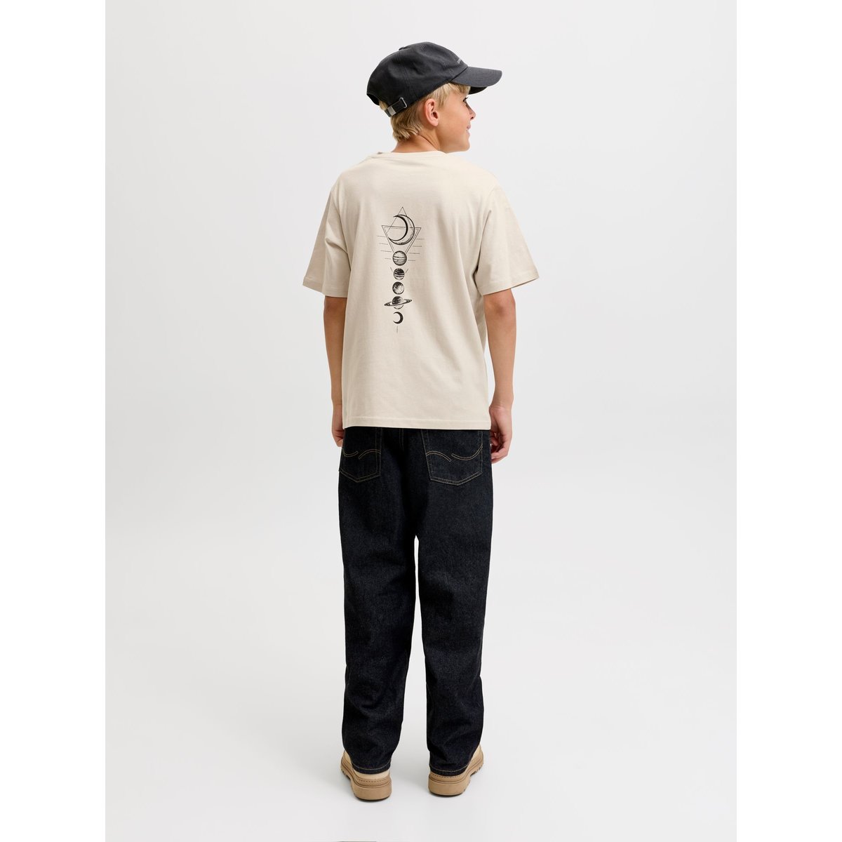 T-Shirt moonbeam, JACK & JONES JUNIOR