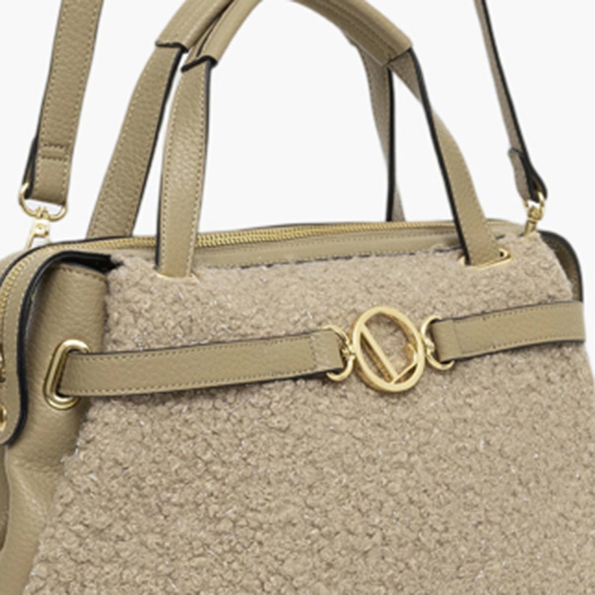 Sac shopper Theresa doré,taupe, LOLLIPOPS