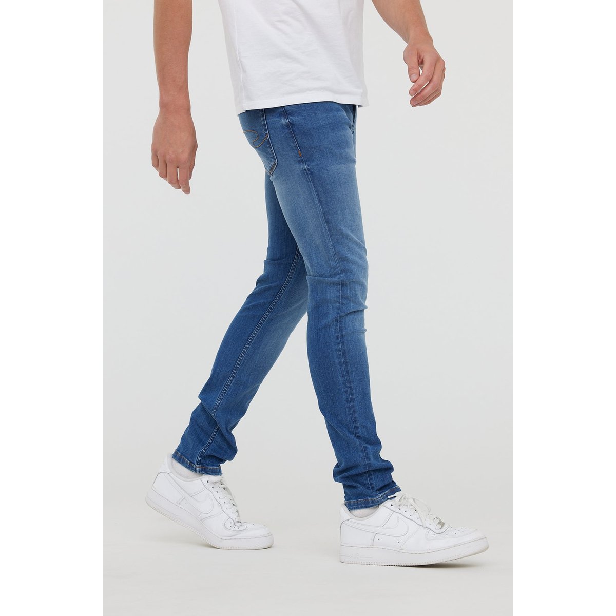 Jean coton skinny LC132ZP bleu, LEE COOPER
