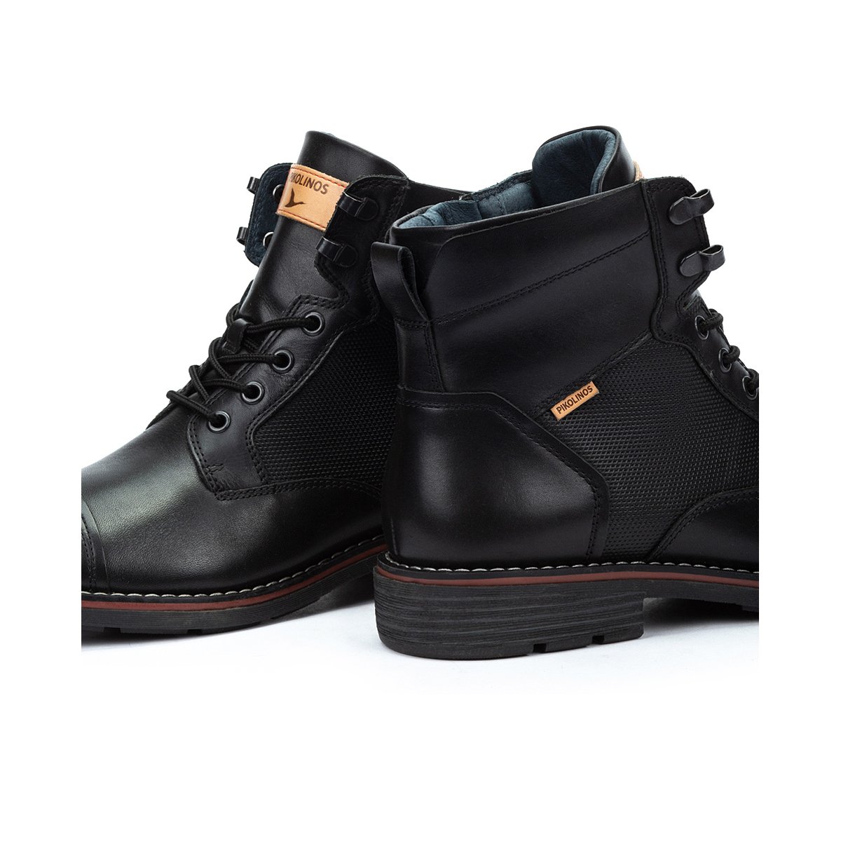Bottines cuir York black, PIKOLINOS