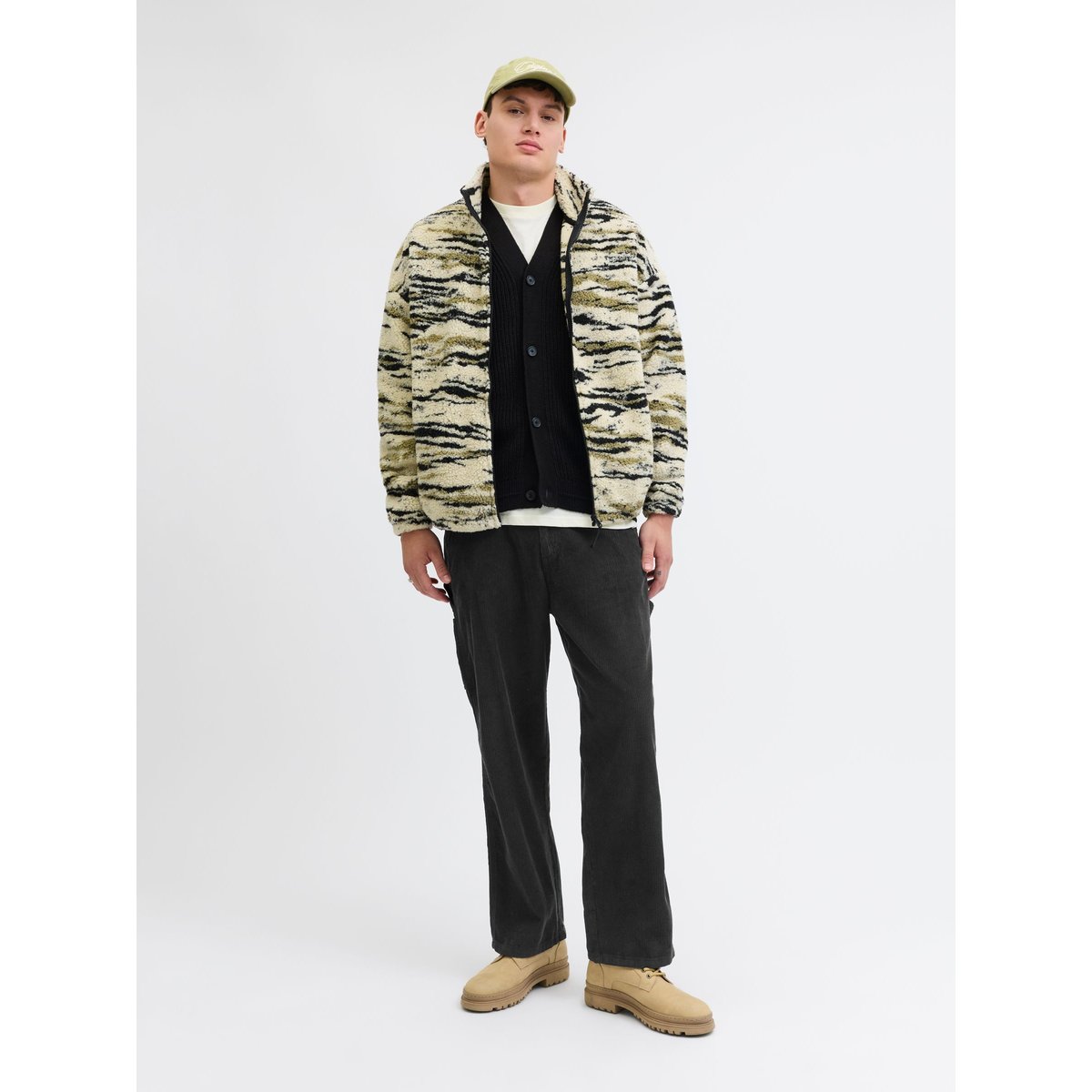 Pantalon Worker black 1, JACK & JONES