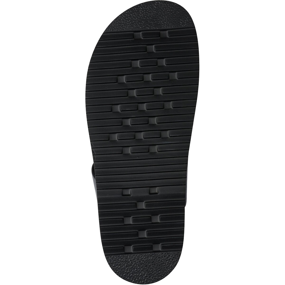Mules passe-pouce en cuir noir, TAMARIS