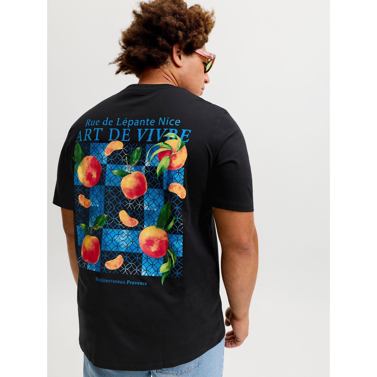 T-Shirt noire - black, JACK & JONES