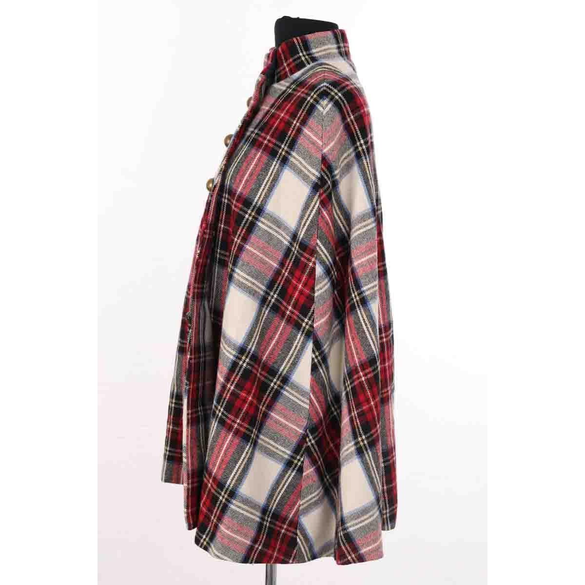 Poncho - Très Bon État rouge, APC