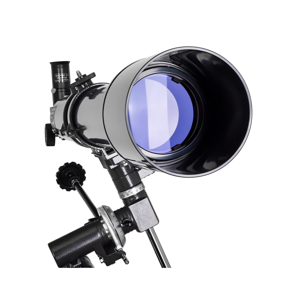 Télescope New Skyline BASE 70/900 EQ1 couleur unique, LEVENHUK