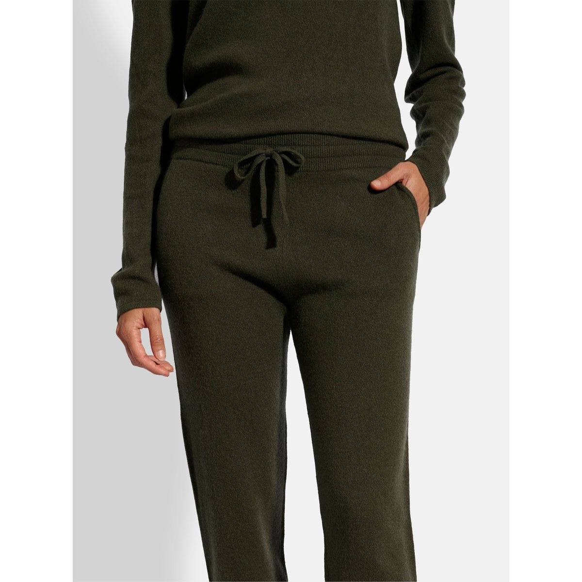 Jogging Kaki Wendy kaki, JUST CASHMERE