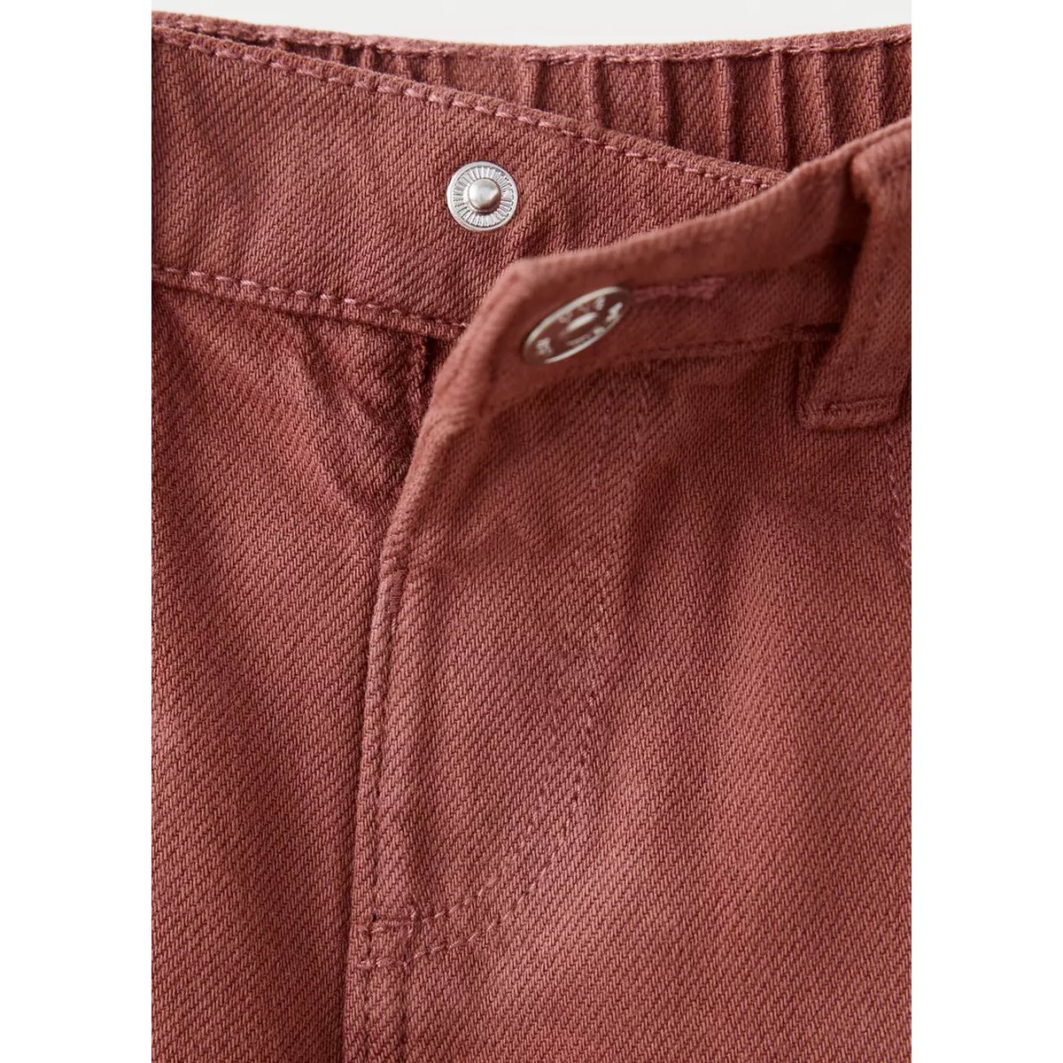Jean taille élastique lie de vin, MANGO BABY