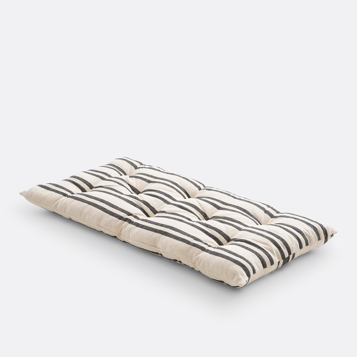 Matelas de sol 120 cm rayé, Minille naturel/noir, LA REDOUTE INTERIEURS