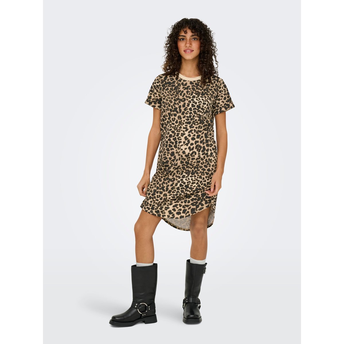 Robe Molletonnée toasted coconut, JDY