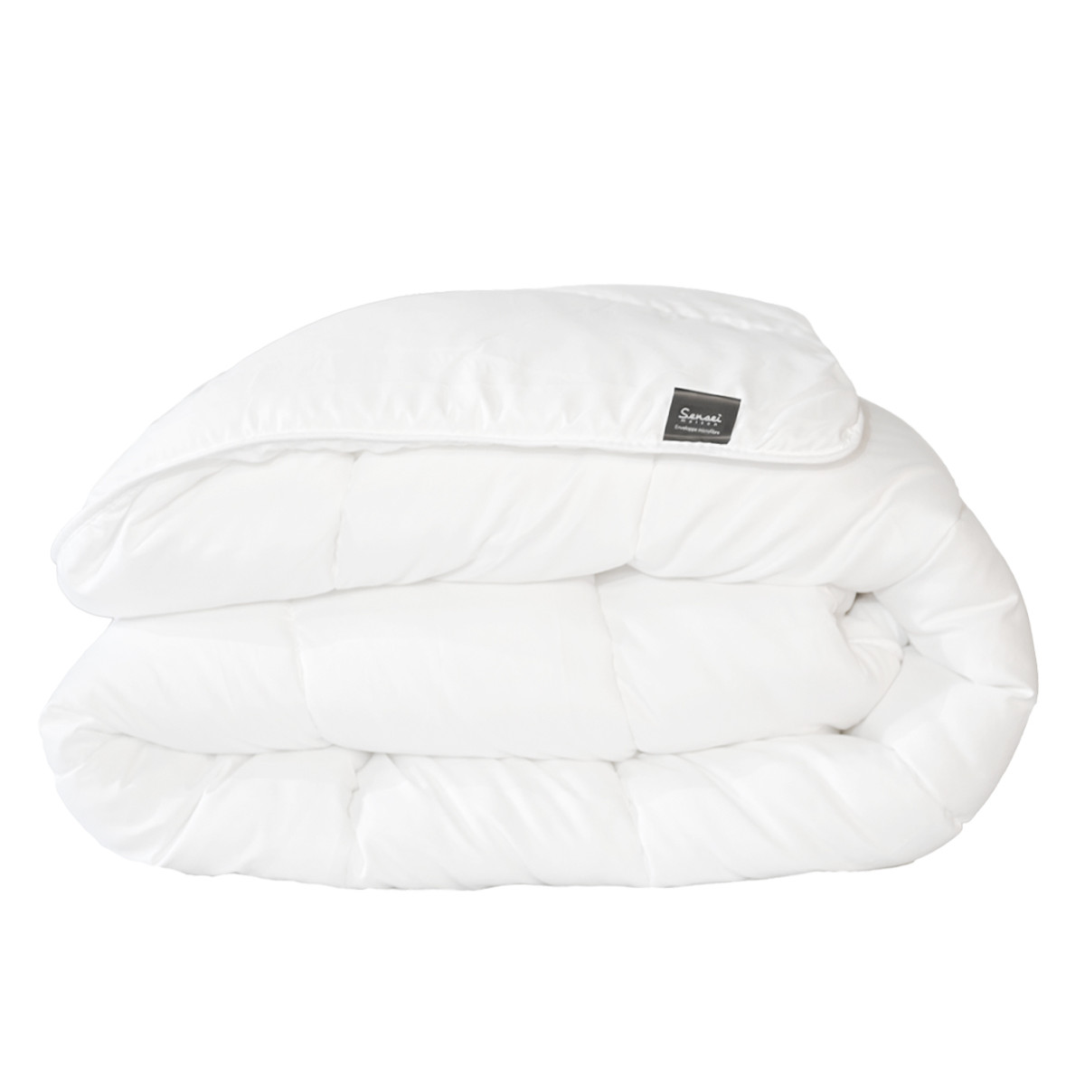 Couette d'été en microfibre - Légère - 180 g/m² COURCHEVEL LIGHT couleur unique, SENSEI MAISON