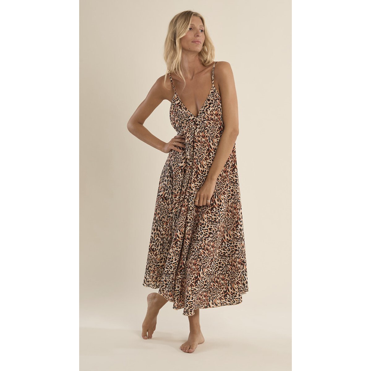 Printed Cami Maxi Dress animal print, MOLLY BRACKEN