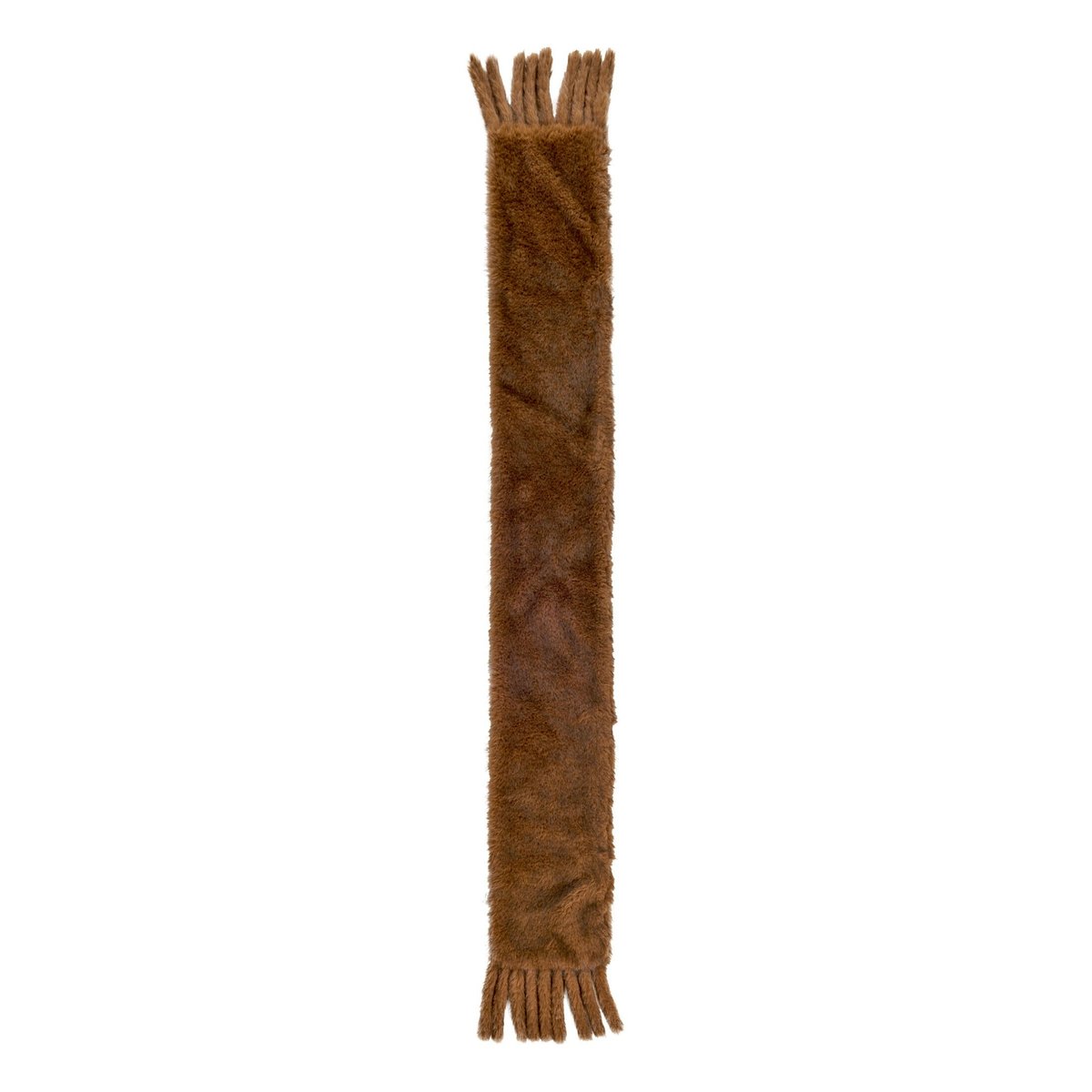 Écharpe d'hiver unicolore brown melange, CARTOON