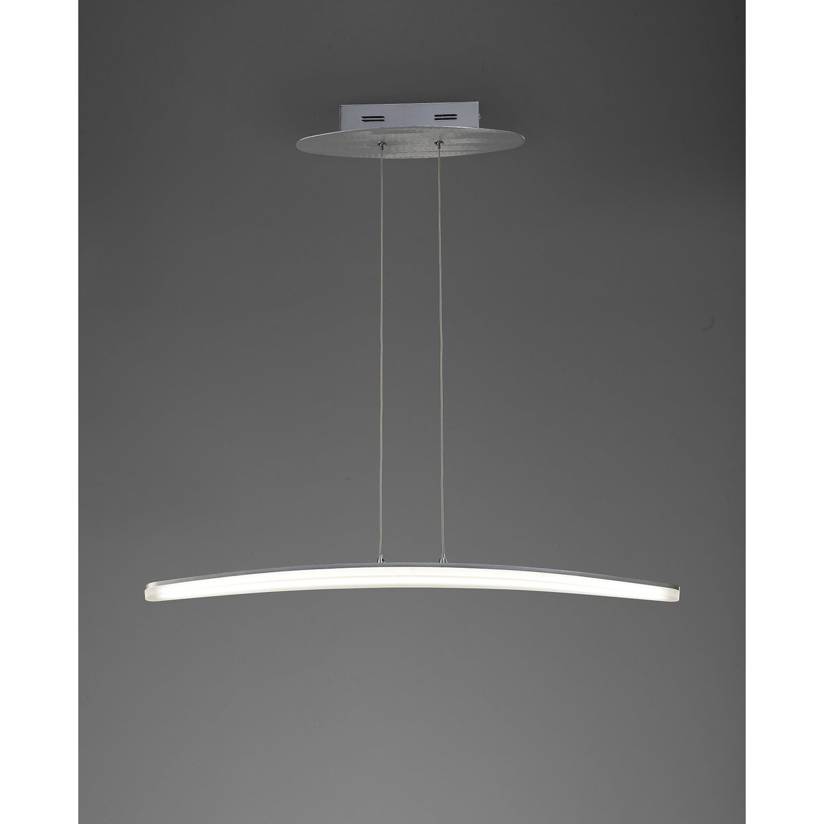 Suspension en métal design, HEMISFERIC blanc, MANTRA
