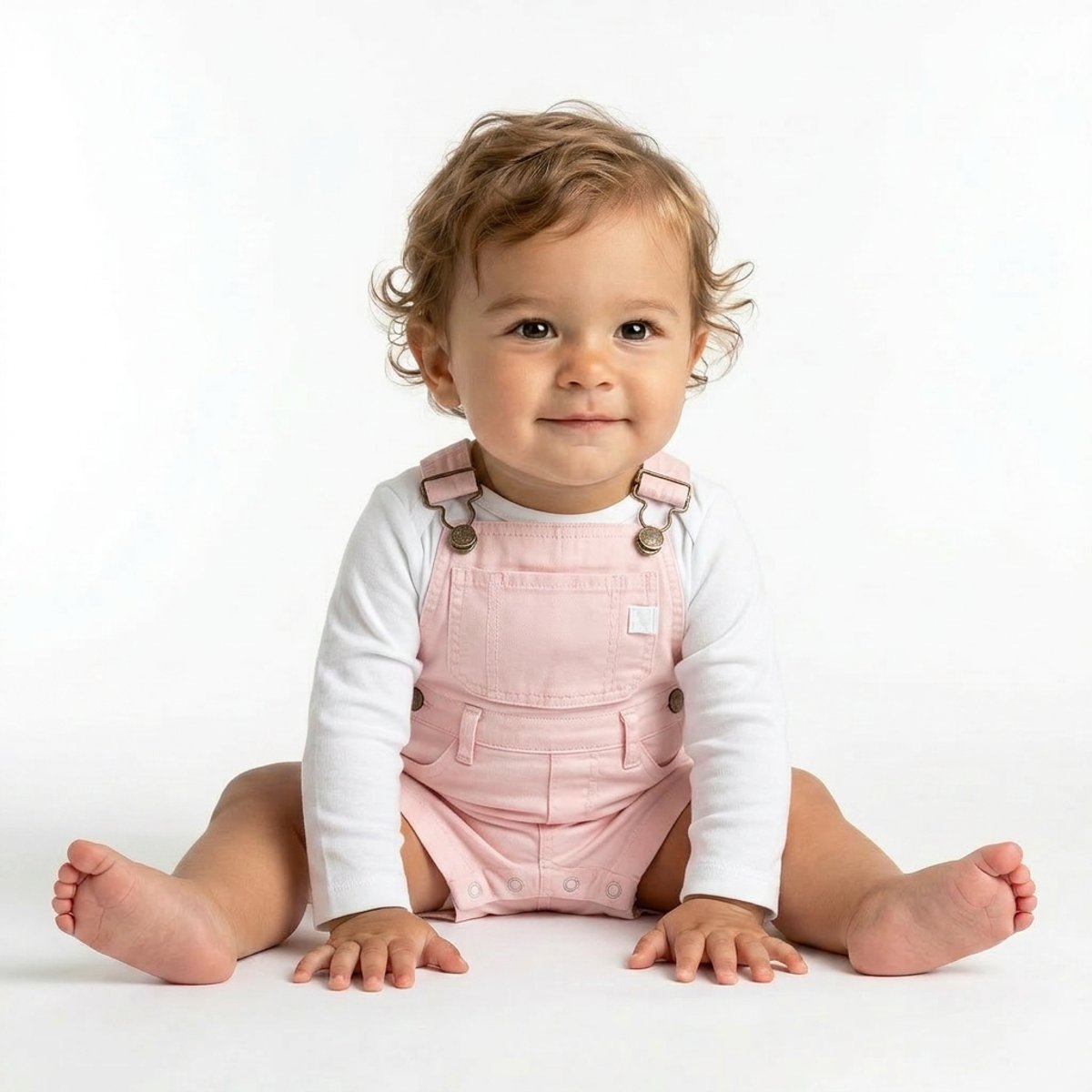 Salopette bébé - Très bon état rose, JACADI