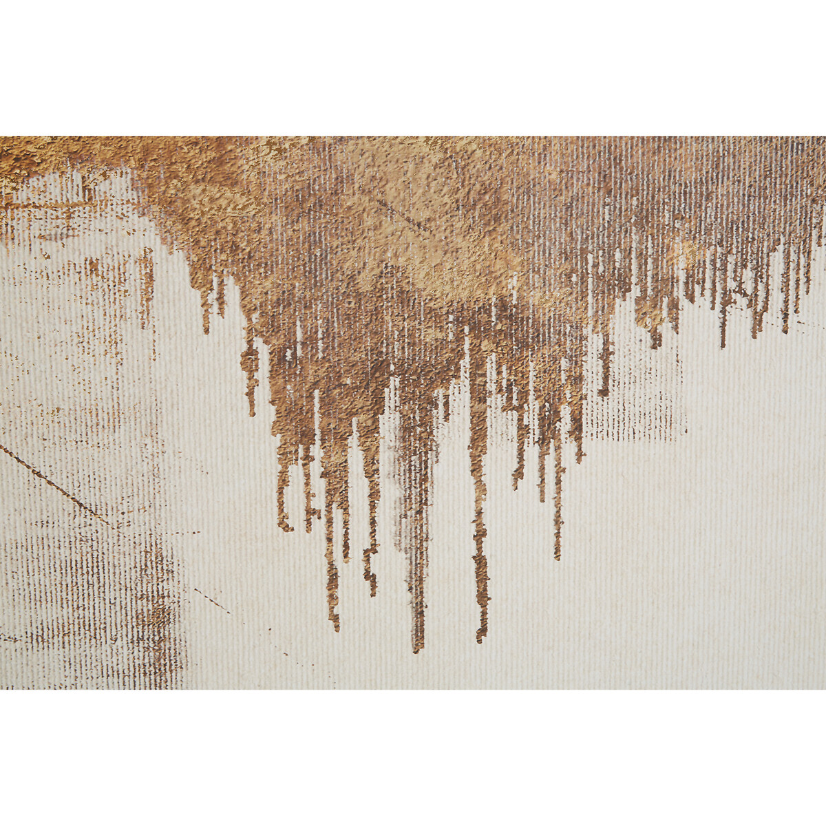103cm Gold Foil Abstract Wall Art gold-coloured, FIFTY FIVE SOUTH