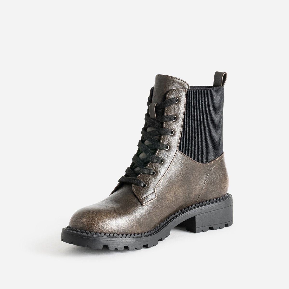 Boots COLOLA marron, TEXTO
