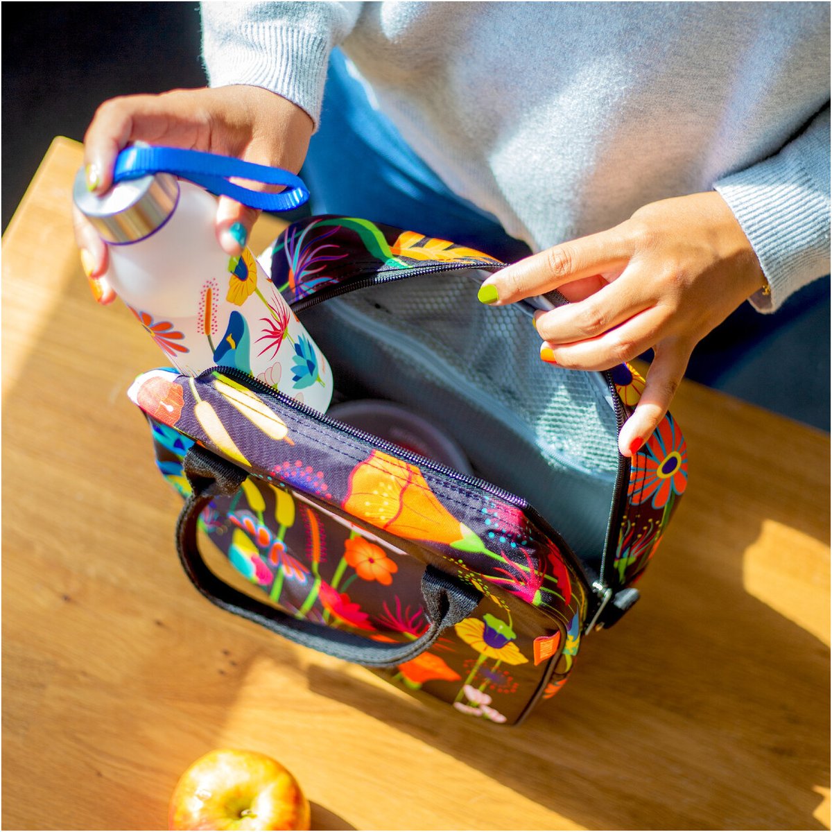 Lunch bag isotherme Delice Bag jardin fleuri, PYLONES