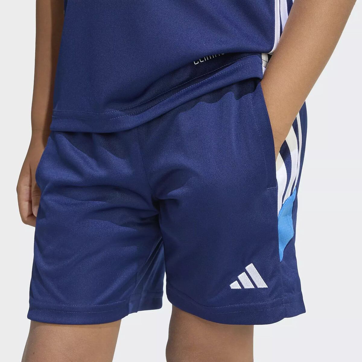 Ensemble T-shirt et short de football bleu marine/bleu, ADIDAS SPORTSWEAR