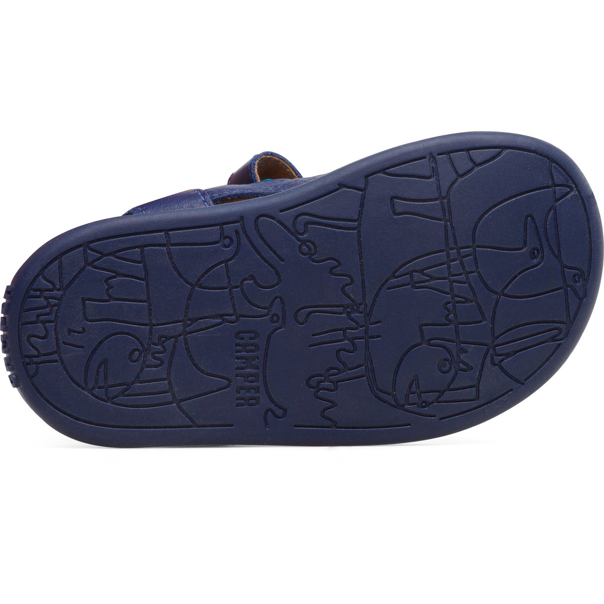 Sandales Cuir Bicho bleu, CAMPER