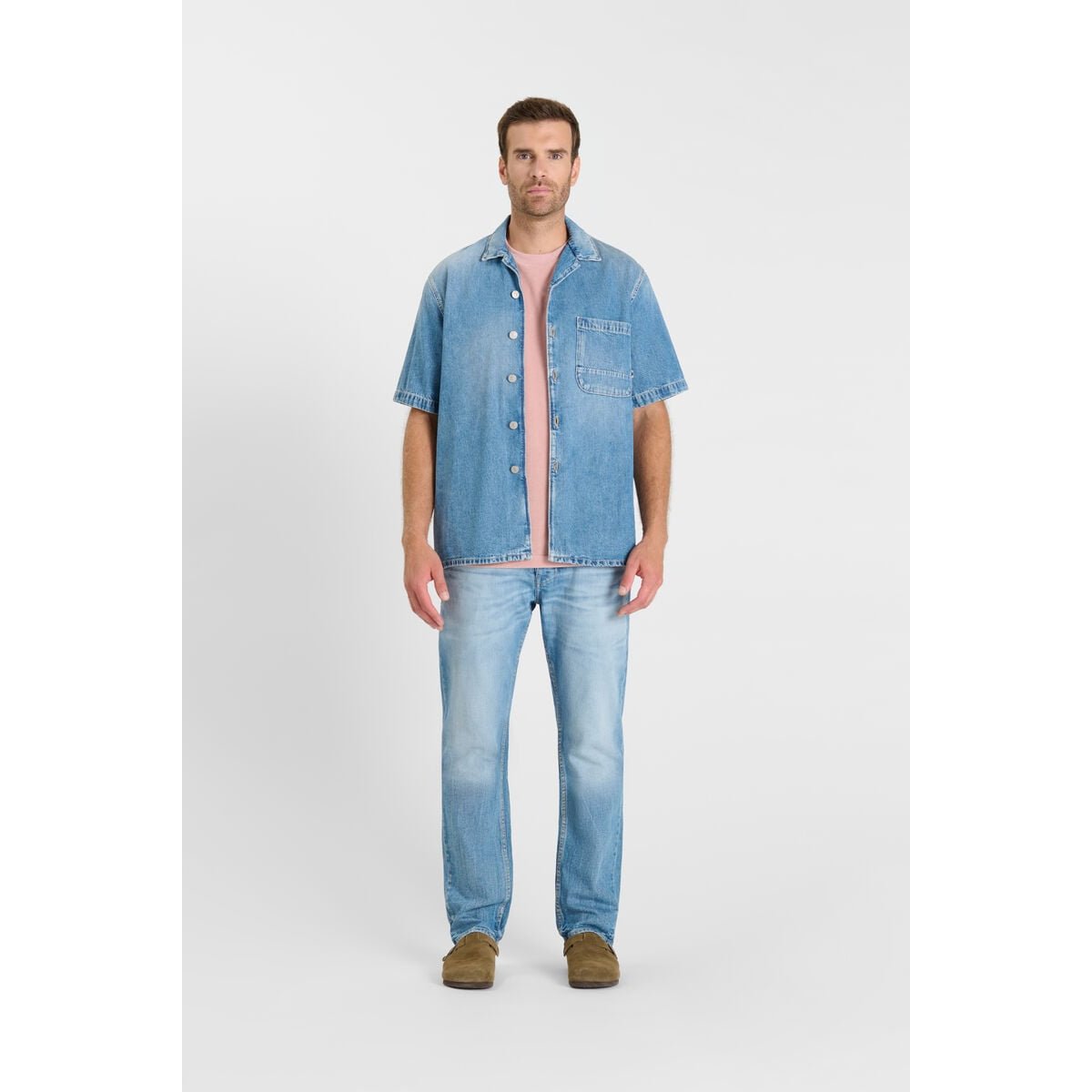 Chemise SULO blue, LE TEMPS DES CERISES