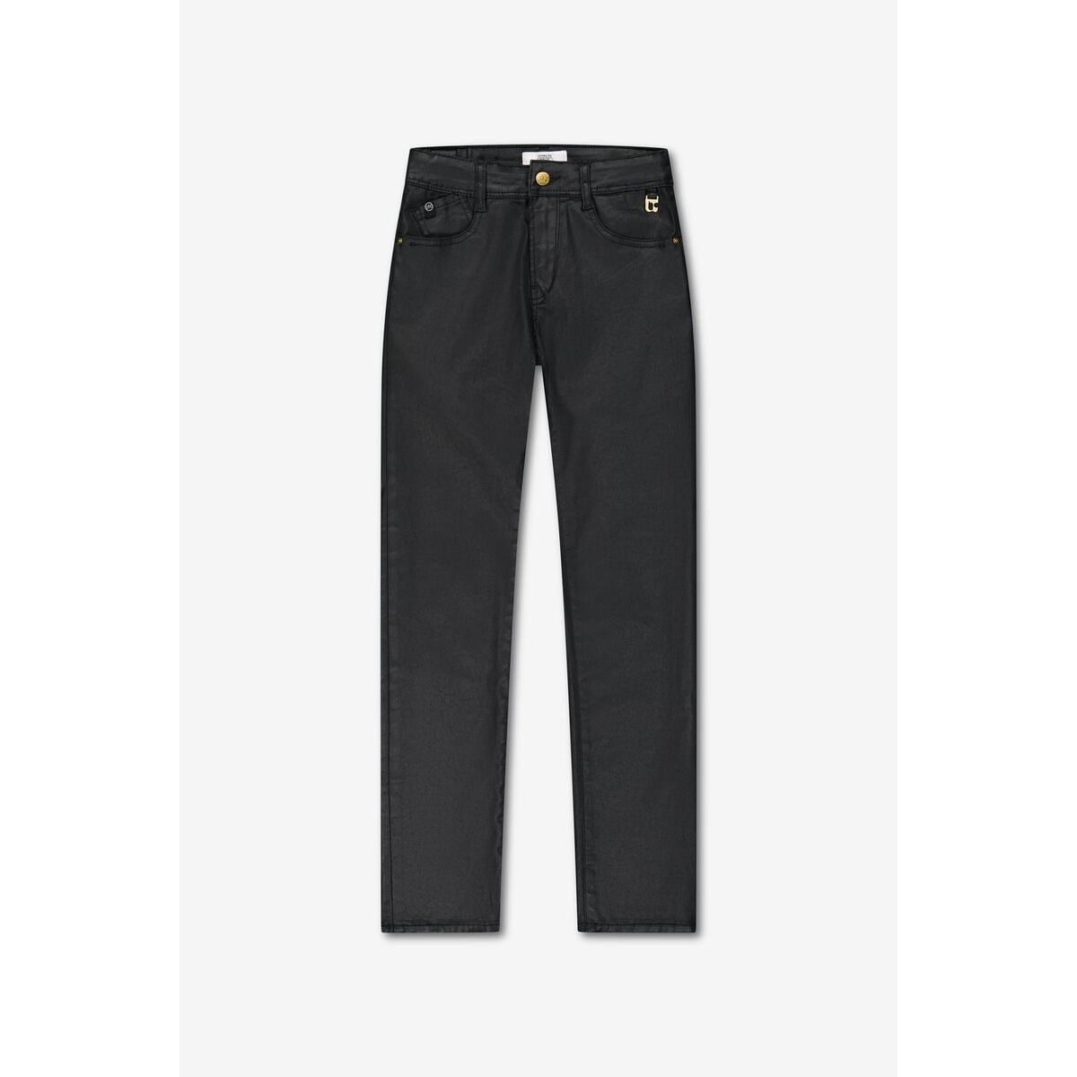 Jeans push-up slim PULP, 7/8ème black, LE TEMPS DES CERISES