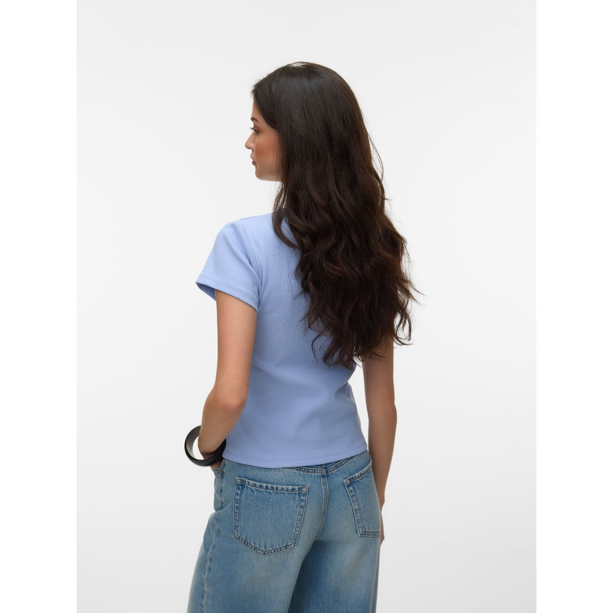 T-Shirt brunnera blue, VERO MODA