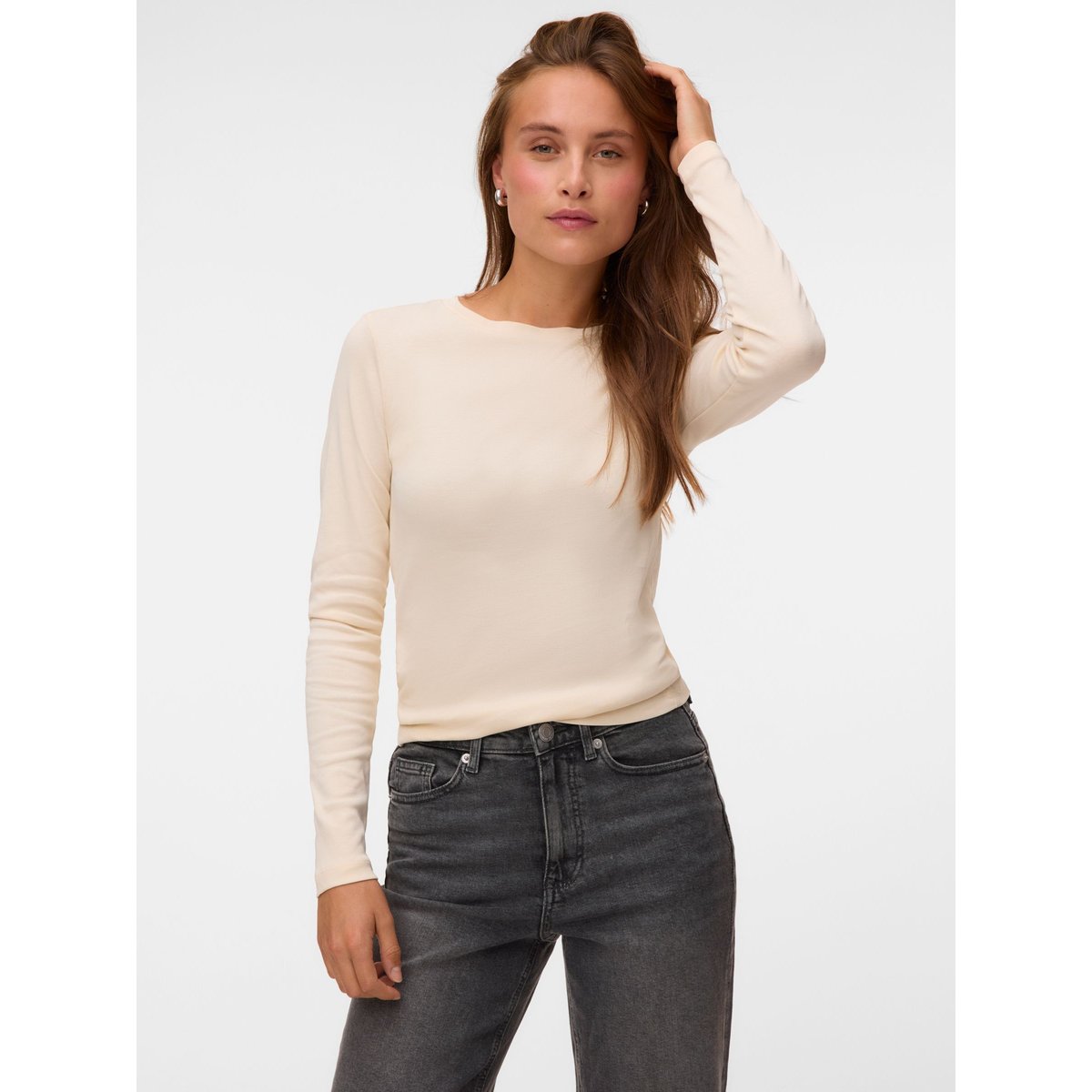Top whitecap gray, VERO MODA
