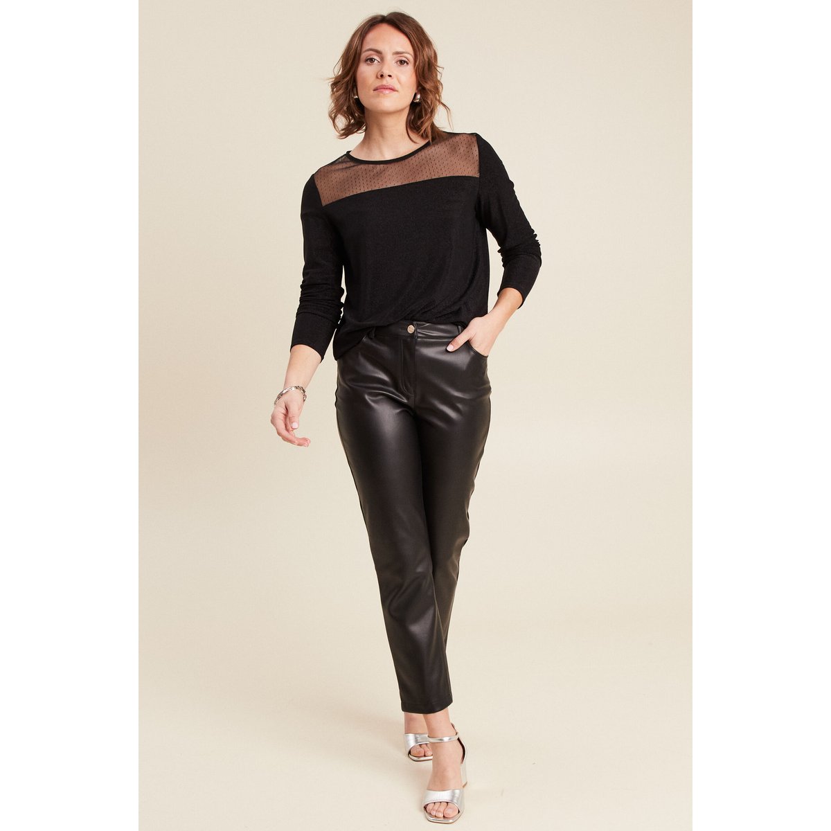 T-shirt manches longues noir, BREAL