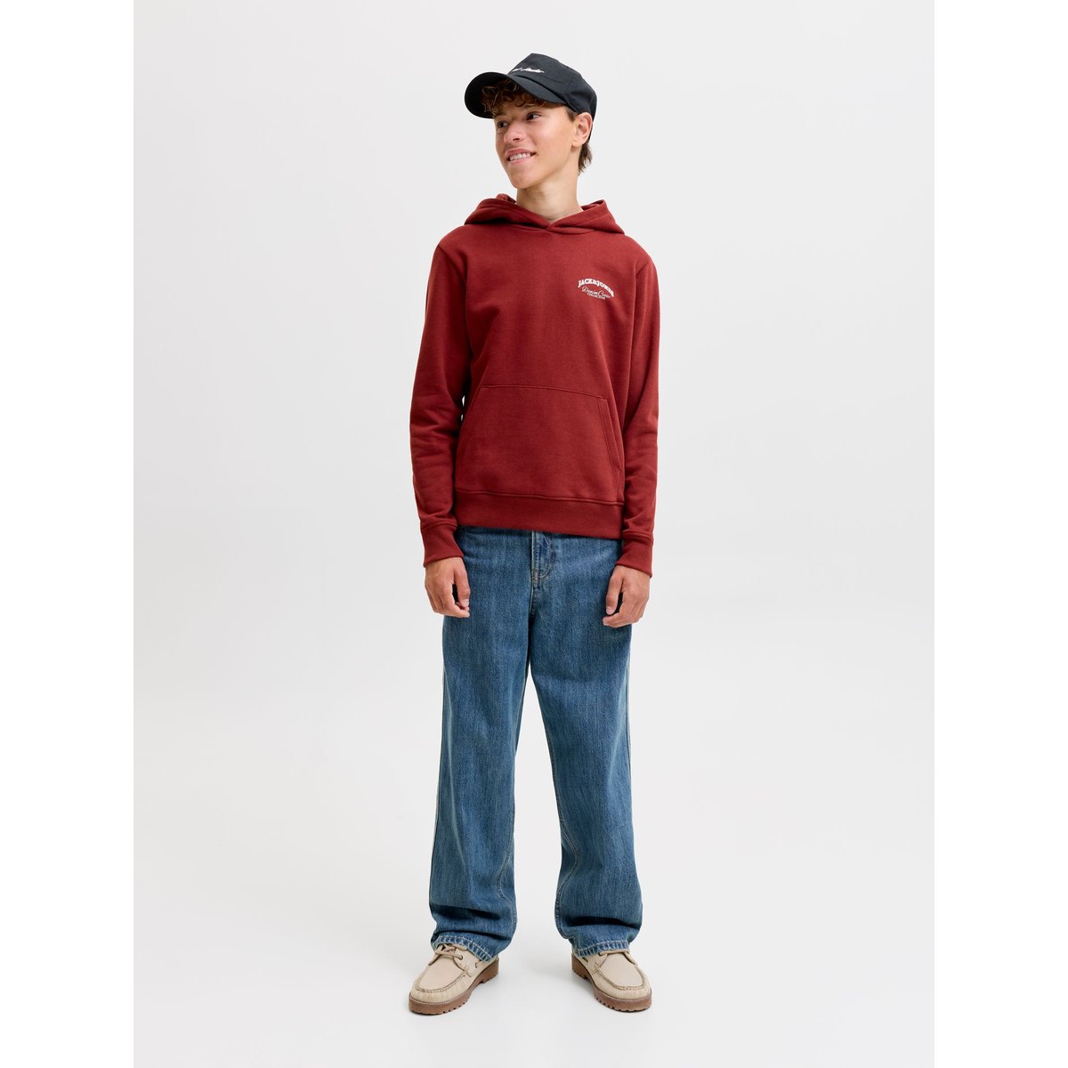 Jean Baggy Fit blue denim, JACK & JONES JUNIOR