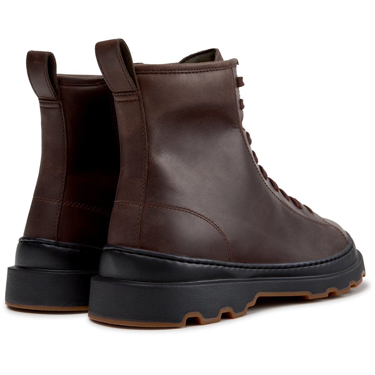 Bottines Brutus+ Nubuck Leather brun fonc14, CAMPER