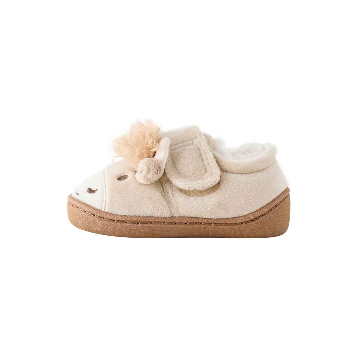 Chaussons à semelle cuvette et motif hamish naturel, NEXT
