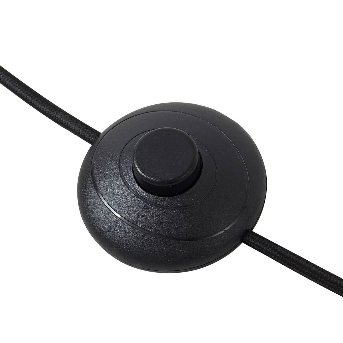 Lampadaire en verre design, Lelia gris fumé, noir sable, LINDBY