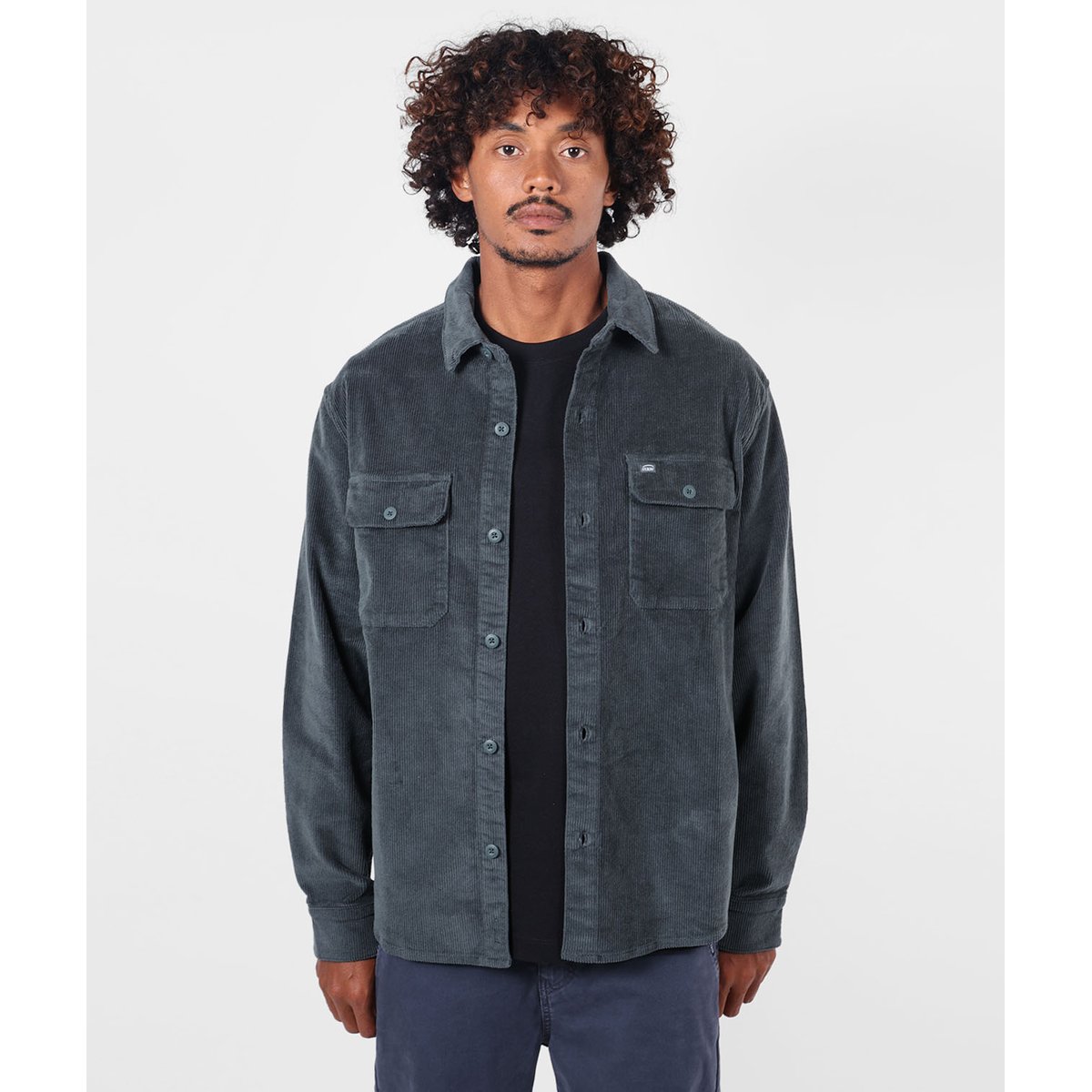 Surchemise CORD pewter, OXBOW
