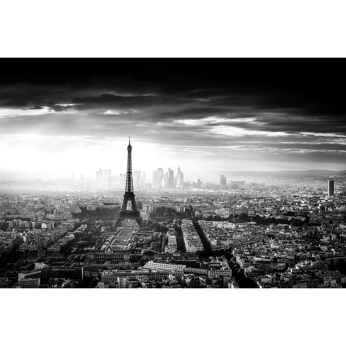 Tableau lumière sur paris tableau alu dibond, HEXOA
