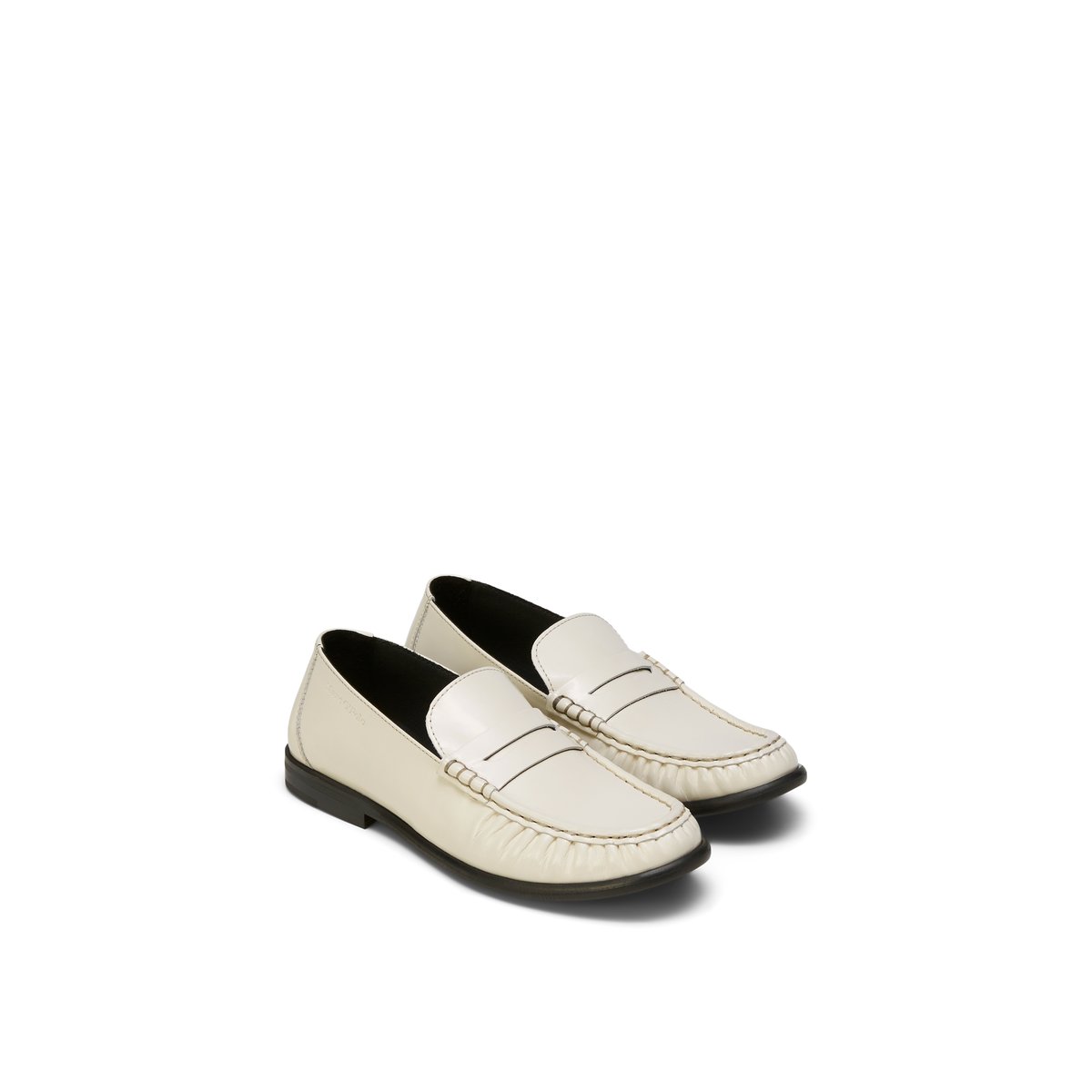 Loafer en cuir de vache raffiné beige, MARC O'POLO