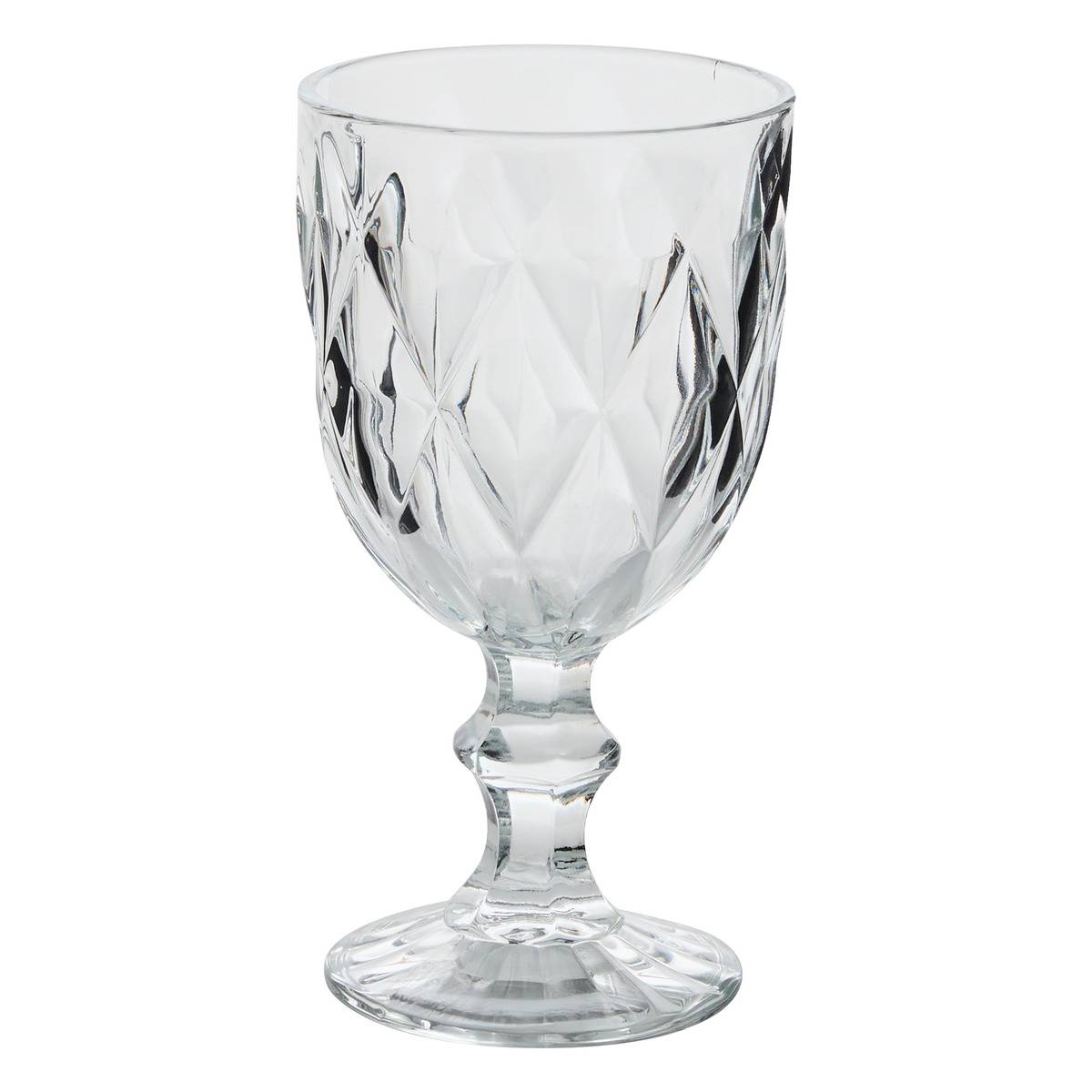 Lot de 6 verres à vin LEA transparent, ATMOSPHERA
