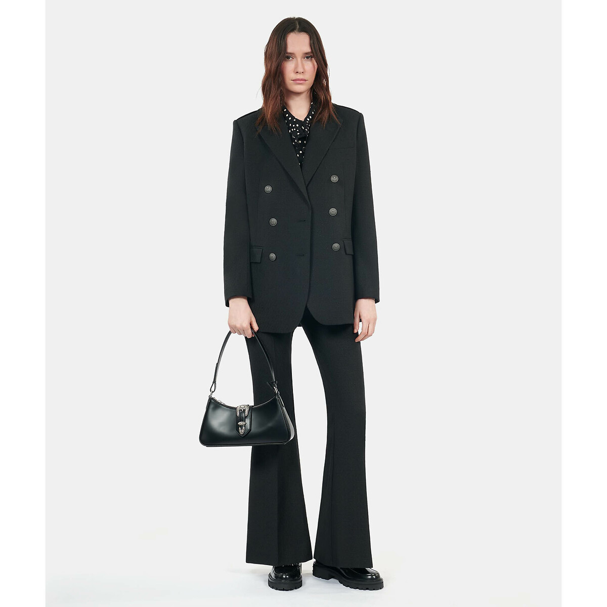 Wool Mix Buttoned Blazer black, THE KOOPLES